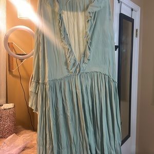 EUC fp sweet darlin maxi dress very oversized.